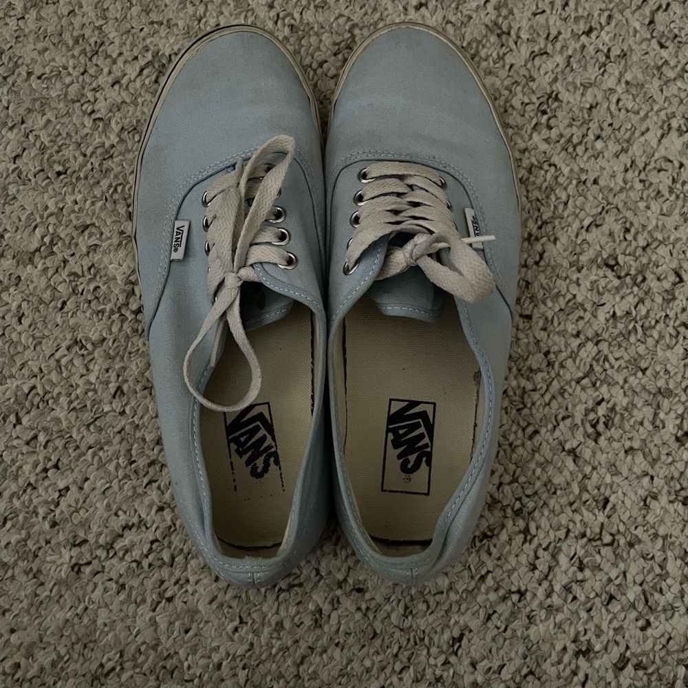 Vans Authentic Shoe in Sky Blue